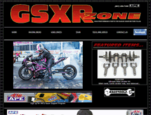 Tablet Screenshot of gsxrzone.com